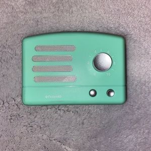 Retro Polaroid Bluetooth Wireless Speaker In Mint Green